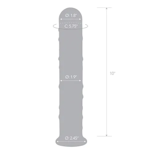 szklane dildo - glas extra large na Arena.pl