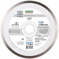 TARCZA DIAMENTOWA HARD CERAMICS 180*1.4*25.4MM 11120048014 DISTAR