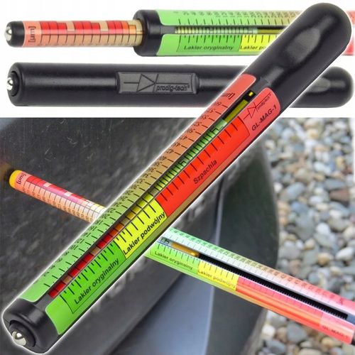Prodig-Tech MIERNIK CZUJNIK TESTER GRUBOŚCI LAKIERU GL-MAG 20-25um 0-600 na Arena.pl