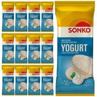 Sonko Wafle ryżowe w polewie jogurtowej 65 g (4 sztuki) x 12 sztuk