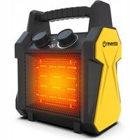 NAGRZEWNICA FARELKA ELEKTRYCZNA GRZEJNIK ELEKTRYCZNY DMUCHAWA WYDAJNA 2KW