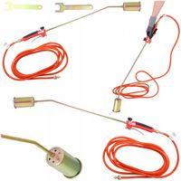 PALNIK DEKARSKI GAZOWY DEDRA Opalania grzania papy 58 kW Wąż 5m 1850°C