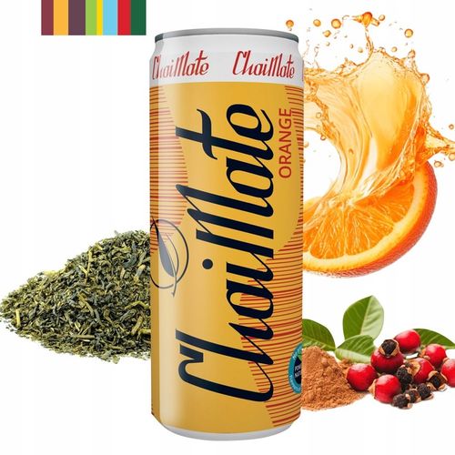 ChaiTea ChaiMate Orange 24 puszki 330ml napój yerba mate pomarańcza na Arena.pl