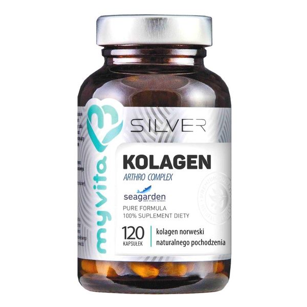Kolagen Arthro Complex 120 kapsułek Myvita Silver zdjęcie 1