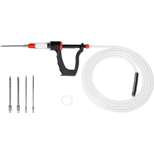 Nastrzykiwarka wędliniarska półautomatyczna z zestawem igieł i wężykiem na Arena.pl