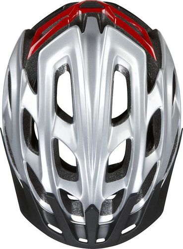 Kask rowerowy Fox STRIKER silver-red - r. L/XL na Arena.pl