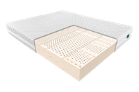 Materac lateksowy Janpol Fides 80x200x20cm Biaxial