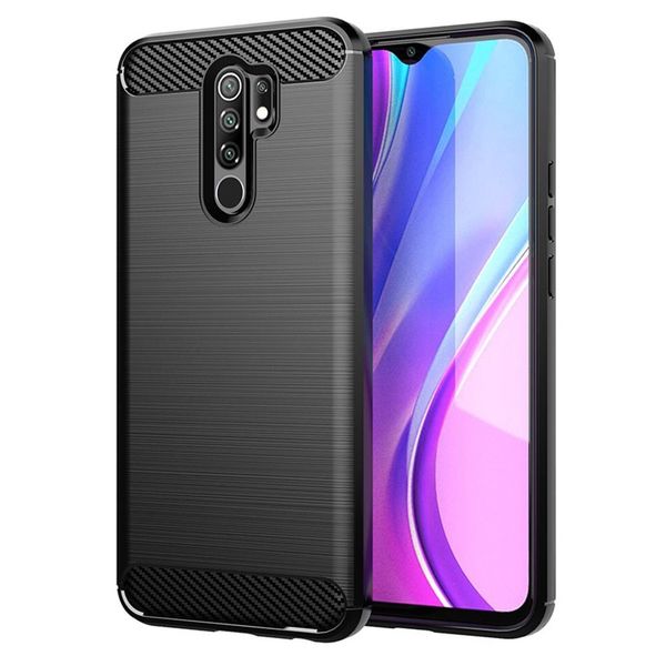 Futerał CARBON do XIAOMI Redmi 9 czarny zdjęcie 1