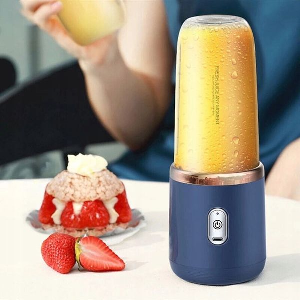 MINI MIKSER USB O POJEMNOŚCI 400 ML Z 6 OSTRZAMI, DO SMOOTHIE, NA PODRÓŻY zdjęcie 12