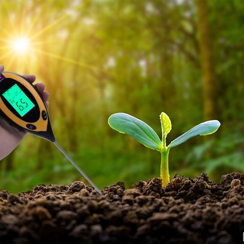 KWASOMIERZ MIERNIK TESTER OGRODNICZY PH GLEBY ZIEMII TEMPERATURA WILGOTNOŚĆ na Arena.pl