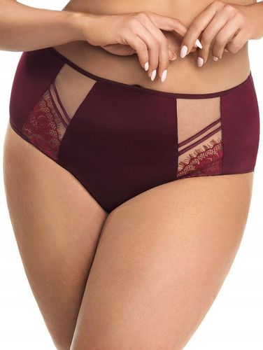 GORSENIA pełne figi K497 Paradise, bordowe, M na Arena.pl