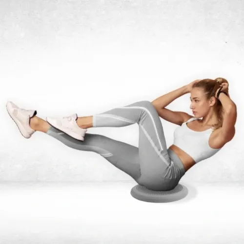 PODUSZKA SENSORYCZNA DYSK SENSORYCZNY DO ĆWICZEŃ JEŻYK DO SIEDZENIA +POMPKA na Arena.pl