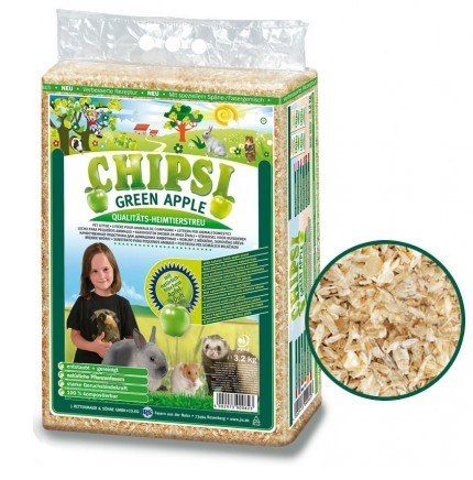 Chipsi Green Apple Ściółka 60L / 3,2kg na Arena.pl