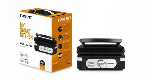 MOCNA Gofrownica RAVEN EG004BX 2 chrupiące gofry na Arena.pl