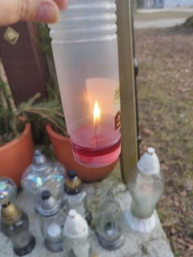 WKŁADY DO ZNICZY OLEJOWE K-2 CZERWONE ZAPACHOWE DŁUGOTRWAŁE 2-3 DNI PALENIA na Arena.pl