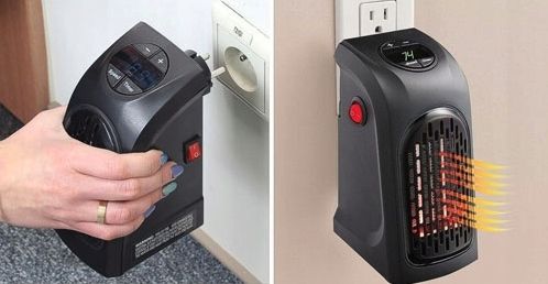 MOCNY MINI GRZEJNIK ELEKTRYCZNY FARELKA DO KONTAKTU HEATER 400W na Arena.pl