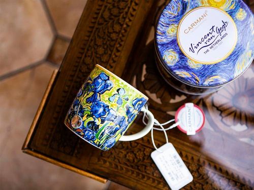 Kubek w puszce - V. van Gogh, Irysy (CARMANI) na Arena.pl