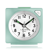 LAVVU Jasnozielony budzik SWEEP - 3 LATA GWARANCJA!