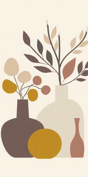 Plakat 50x100cm Stonowane Naturmorta zdjęcie 1