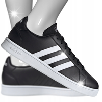 BUTY ADIDAS CHŁOPIĘCE DZIECIĘCE SNEAKERSY SPORTOWE GRAND COURT ROZMIAR 40