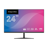 Monitor LED bezramkowy Kruger&Matz 24" FullHD 100Hz IPS HDMI głośniki