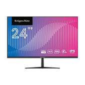 Monitor LED bezramkowy Kruger&Matz 24" FullHD 100Hz IPS HDMI głośniki