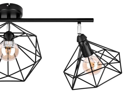 SZACH NOWOCZESNE LAMPY WISZĄCE 2712/Z-B-3 CZARNA LW3 na Arena.pl