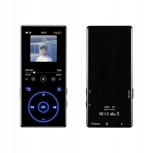 Bluetooth 5.0 MP3 Player 16GB MP4 Polski na Arena.pl