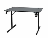 Biurko gamingowe BG100 czarne 120x70 cm z uchwytem na kubek
