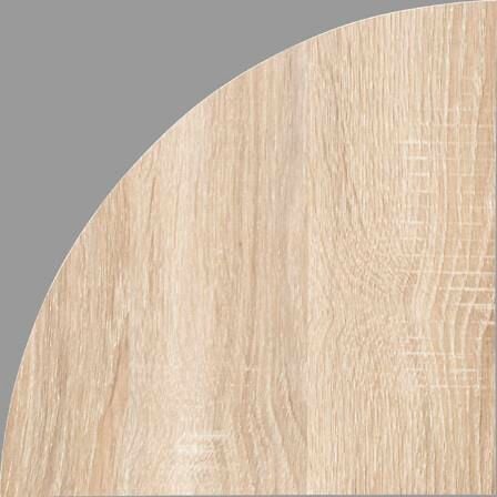 Półka kątowa Fixy okrągła dąb na Arena.pl