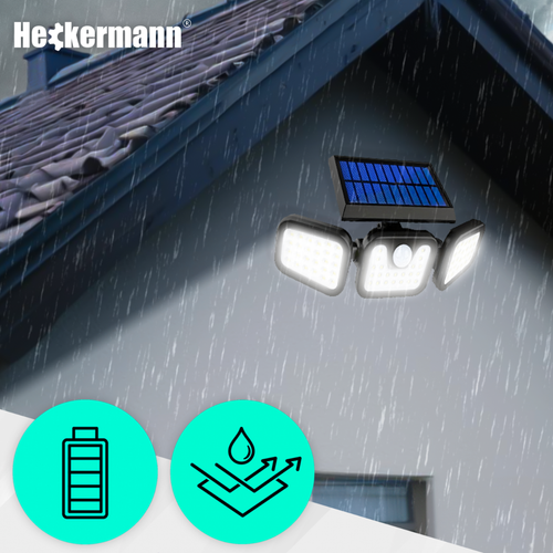 Lampa solarna zewnętrzna Heckermann JD1626 na Arena.pl