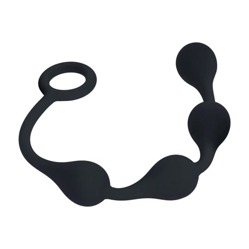 Waterdrop Silicone Anal Balls - S - 20Mm - Black na Arena.pl