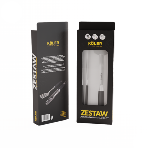 Zestaw akcesoriów do grilla 2el Koler na Arena.pl