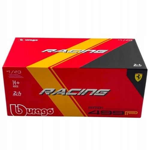 BBURAGO MODEL FERRARI RACING 499P 1:43 na Arena.pl