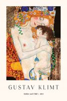 2 x Plakat 90x60 Gustav Klimt matka z dzieckiem art reprodukcja BOHO 20 WZO