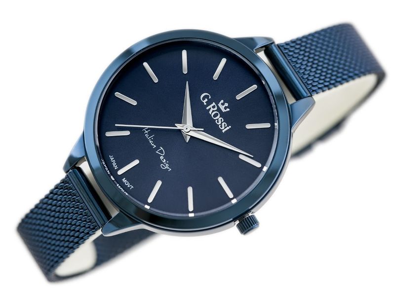 ZEGAREK G. ROSSI - 10296B (zg680g) + BOX zdjęcie 2