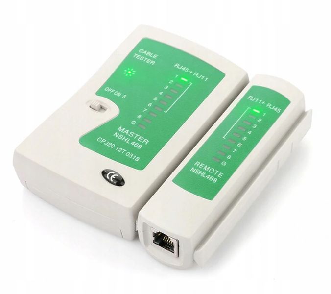 TESTER KABLI TESTER ŚCIĄGACZ ZACISKARKA RJ45 LAN 3 zdjęcie 3