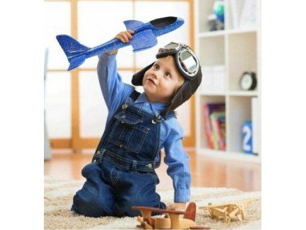 Samolot styropianowy szybowiec rzutka duży 47cm na Arena.pl