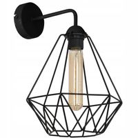 KINKIET LAMPA LUMINEX BASKET NEW 8061 CZARNY