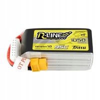 2 x Tattu Akumulator RC Bateria Pakiet LiPo 1050mah 95c 22.2v 6S1P XT60 JST