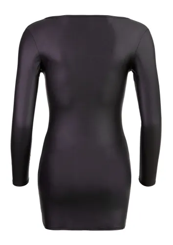 cottelli party sukienka czarna z zamkiem i długim rękawem s na Arena.pl