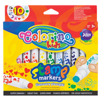 flamastry pieczątki 10 wzorów colorino 34623ptr
