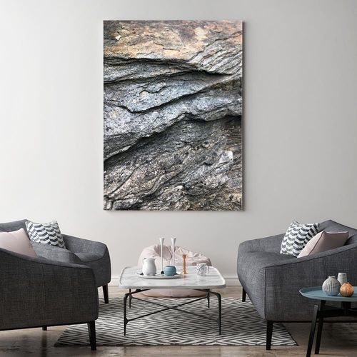 Obraz na płótnie – Canvas, szare skały 40x60 na Arena.pl