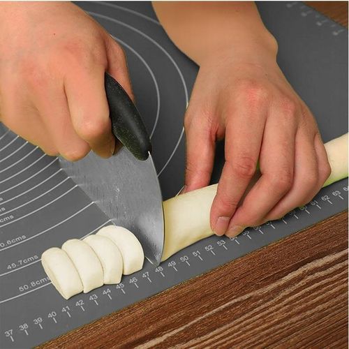 Stolnica Silikonowa Mata Kuchenna Podkładka Podziałka Miara Duża XXL 65x45 na Arena.pl