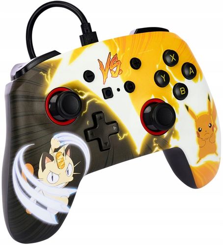 Gamepad Kontroler do Nintendo Switch PowerA Enhanced Pikachu vs Meowth na Arena.pl