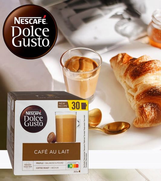 Nescafe Dolce Gusto Cafe au Lait 30 kapsułek zdjęcie 4