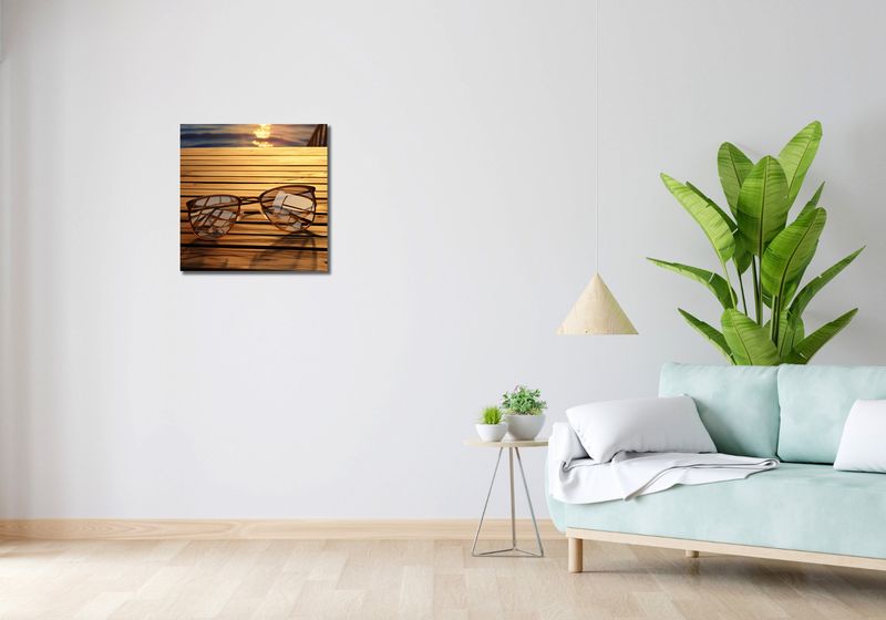 Obraz 50x50cm Lato w Odbiciu zdjęcie 2