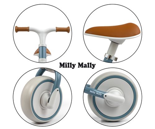 MILLY MALLY 6375 Rowerek Biegowy Skippy Blue na Arena.pl