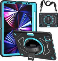 Etui do iPad Pro 3/2/1 11” z Podstawką i Paskiem na Ramię Czarne