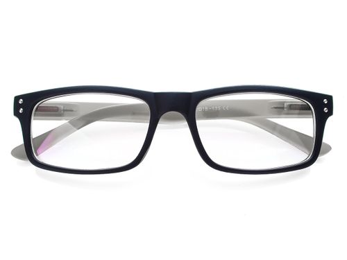 Okulary zerówki wayfarer nerdy na Arena.pl